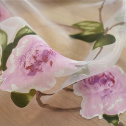 Floral Sheer Fenster Vorhänge Tüll Drapery Home Decor Raumteiler