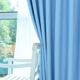 Solide Verdunkelungsvorhänge, Wärmeisolierte Vorhänge Für Das Wohnzimmer