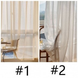 Moderner Jacquard-Fensterschirm-Tüllvorhang Nach Maß Für Wohnzimmer Und Schlafzimmer