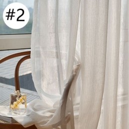 Moderner Jacquard-Fensterschirm-Tüllvorhang Nach Maß Für Wohnzimmer Und Schlafzimmer