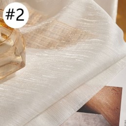Moderner Jacquard-Fensterschirm-Tüllvorhang Nach Maß Für Wohnzimmer Und Schlafzimmer