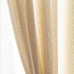 Plaid Jacquard Tüll Vorhänge Fenster Bildschirm Für Wohnzimmer