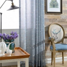 Bedruckte Vorhänge Tüll Semi Sheer Für Wohnzimmer Schlafzimmer