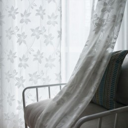 Floral Tüll Vorhänge Zarte Bildschirme Vorhänge Für Schlafzimmer Wohnzimmer