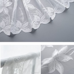Floral Tüll Vorhänge Zarte Bildschirme Vorhänge Für Schlafzimmer Wohnzimmer