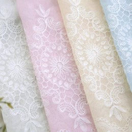Atmungsaktiver Transparenter Vorhang, Maßgefertigt, Europäischer Dekorativer Tüll-Voile Für Wohnzimmer