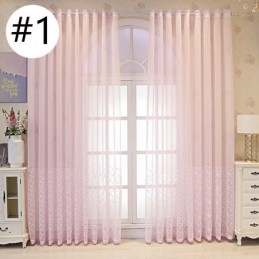 Dekorativer Fensterschirm, Bestickter Transparenter Vorhang, Maßgefertigter Vorhang Für Wohnzimmer