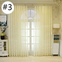 Dekorative Fenstergitter Bestickte Tüllvorhänge Für Wohnzimmer