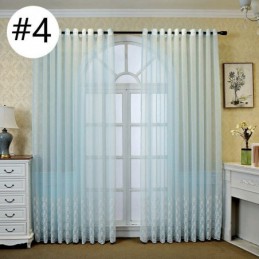 Luxuriöser Bestickter Fensterschirm Für Wohn-Esszimmer, Maßgefertigter Vorhang