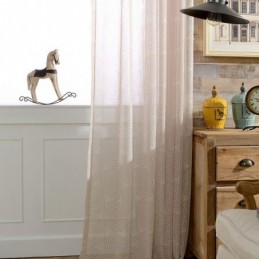 Transparente Vorhänge Mit Kreismuster Für Wohnzimmer Und Schlafzimmer