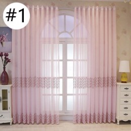 Luxuriöser Bestickter Fensterschirm Für Wohn-Esszimmer, Maßgefertigter Vorhang