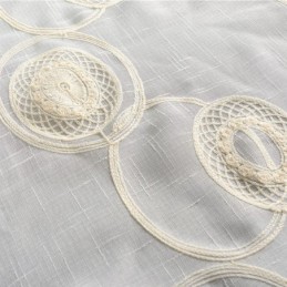 Kreis Stickerei Gardinen Für Wohnzimmer Schlafzimmer