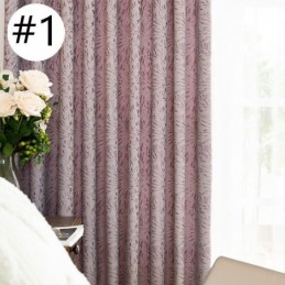 Moderner Vorhang Nach Maß, Jacquard-Verdunkelungsvorhang Für Wohnzimmer