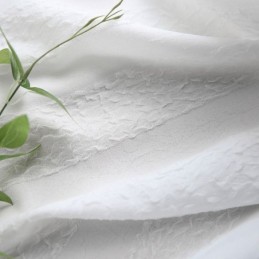 Weiße, Transparente Vorhänge, Plissierte, Zerknitterte Fensterpaneele