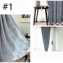 Luxus Geometrische Vorhang Maßgeschneiderte Vorhang Jacquard Verdunkelungsvorhänge Für Wohnzimmer Schlafzimmer