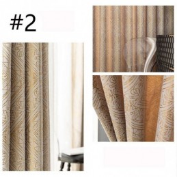 Luxus Geometrische Vorhang Maßgeschneiderte Vorhang Jacquard Verdunkelungsvorhänge Für Wohnzimmer Schlafzimmer