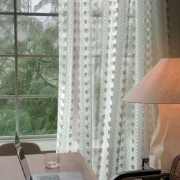 Nordische Geprägte Gardine, Maßgefertigt, Vorhang Aus Tüll, Für Wohnzimmer Und Schlafzimmer