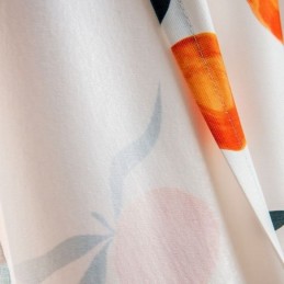 Gardine Nach Maß, Gardine Nordischer Stil, Früchte Bedruckt