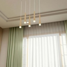 Massiver Hellgrüner Vorhang, Maßgefertigt, Vorhang, Modern, Seidenimitat, Wohnzimmer, Schlafzimmer, Verdunkelungsstoff