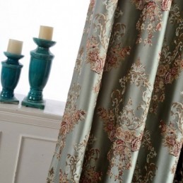 Classical Max Verdunkelungsvorhang, Maßgeschneiderte Vorhangprägung, Simulation Jacquard, Schlafzimmer
