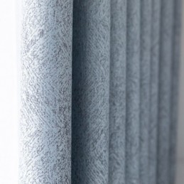 Eleganter Verdunkelungsvorhang Nach Maß, Gardine, Einfarbig, Für Schlafzimmer, Büro