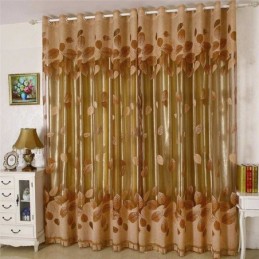 Moderner Transparenter Vorhang Nach Maß Vorhang Minimalistisch Jacquard Wohnzimmer