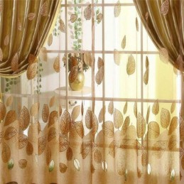 Moderner Transparenter Vorhang Nach Maß Vorhang Minimalistisch Jacquard Wohnzimmer