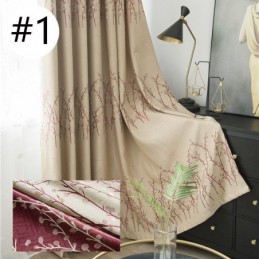Vorhang Nach Maß Vorhang American Plant Jacquard