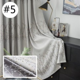Vorhang Nach Maß Vorhang American Plant Jacquard