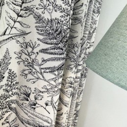 Chenille-Vorhänge American Dark Jacquard