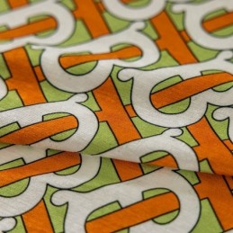 Chenille-Vorhang, Maßgefertigt, Bedruckt, Nordisch, Verdunkelungsvorhänge