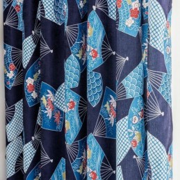 Chenille-Vorhänge Nordic Fan Sub Printed Blackout