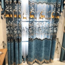Nordic Chenille Vorhänge...