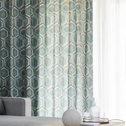 Nordic Blackout Vorhänge Geometrisch Gedruckt Für Wohnzimmer