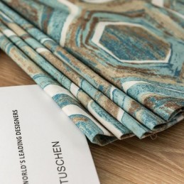 Nordic Blackout Vorhänge Geometrisch Gedruckt Für Wohnzimmer