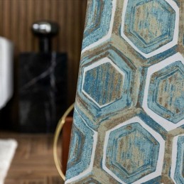 Nordic Blackout Vorhänge Geometrisch Gedruckt Für Wohnzimmer
