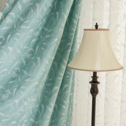 Verdunkelungsvorhang Aus Baumwolle, Maßgefertigt, Mit Rankenmuster, Nordischer Stil, Für Wohnzimmer Und Schlafzimmer
