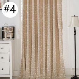 Verdunkelungsvorhang Aus Baumwolle, Maßgefertigt, Mit Rankenmuster, Nordischer Stil, Für Wohnzimmer Und Schlafzimmer