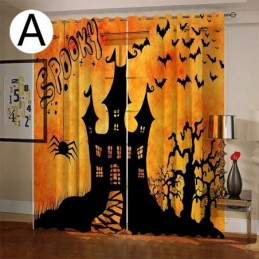 Vorhänge Halloween Digitaldruck Amerikanischer Stil