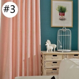 Verdunkelungsvorhang Aus Baumwolle, Maßgefertigt, Nordischer Stil, Bestickt, Für Wohnzimmer Und Schlafzimmer