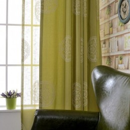 Baumwolle Bestickt Vorhang Nach Maß Vorhang Nordic Blackout Für Wohnzimmer Schlafzimmer
