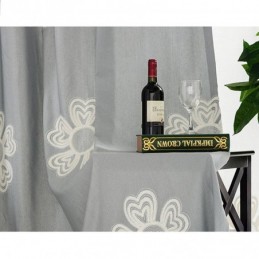 Bestickter Vorhang Im Nordischen Stil, Maßgefertigt, Vorhang Mit Blumenmuster, Polycotton, Für Wohnzimmer Und Schlafzimmer