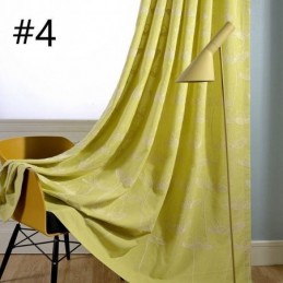 Nordischer Verdunkelungsvorhang Nach Maß, Vorhangpflanze Bestickt, Für Wohnzimmer, Schlafzimmer