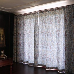 Pflanzendruck Vorhang Maßgeschneiderter Vorhang Minimalistischer Verdunkelungsvorhang Für Wohnzimmer Schlafzimmer