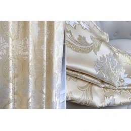 Jacquard Luxus Vorhang Maßgeschneiderte Vorhang Europäischen Blackout Für Schlafzimmer Wohnzimmer