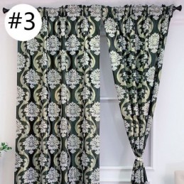Jacquard Luxus Vorhang Maßgeschneiderte Vorhang Europäischen Blackout Für Schlafzimmer Wohnzimmer