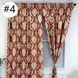 Jacquard Luxus Vorhang Maßgeschneiderte Vorhang Europäischen Blackout Für Schlafzimmer Wohnzimmer