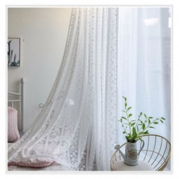 Französische Spitze Floret Voile Sheer Vorhang Nach Maß Vorhang Panel Balkon Wohnzimmer One