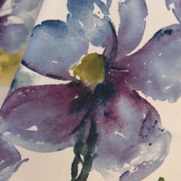 Vorhang Nach Maß Vorhang Mit Blumenmuster, Amerikanische Halbverdunkelungsvorhänge