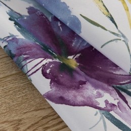 Vorhang Nach Maß Vorhang Mit Blumenmuster, Amerikanische Halbverdunkelungsvorhänge